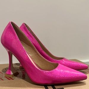 Pink Shimmer Heels